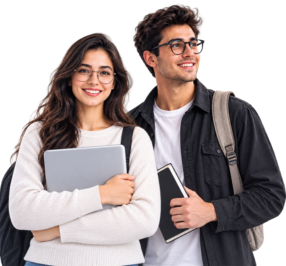 Two TEVVO Academy students